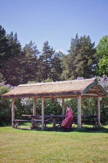 Фото номера Одноместный номер Гостевой дом Kihnu Sadama Öömaja г. Lemsi 3